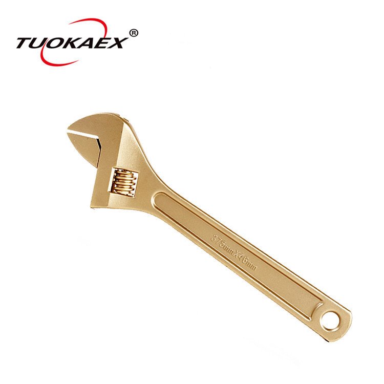 防爆18寸防爆活扳手10寸15寸12寸扳手活口銅合金-- 河北拓開防爆工具有限公司