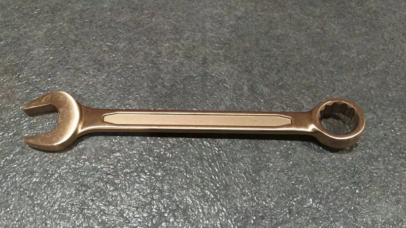 銅扳手防爆呆梅兩用扳手梅花扳手拓開防爆工具防爆開口扳手-- 河北拓開防爆工具有限公司