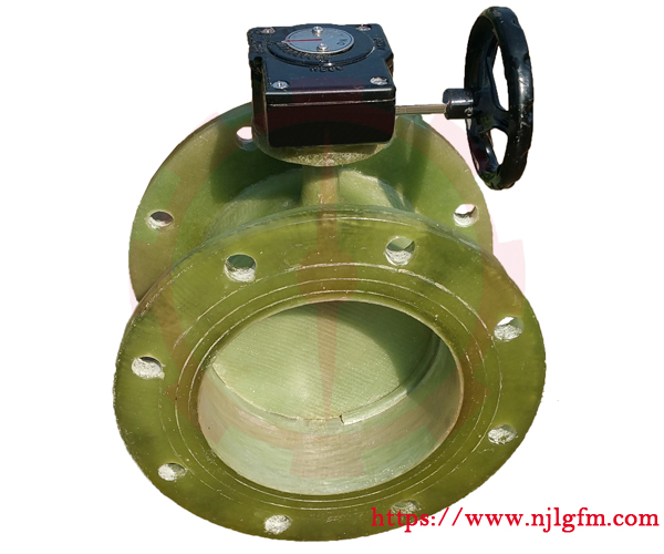 蝸輪玻璃鋼蝶閥-- 寧晉縣良工閥門科技有限公司