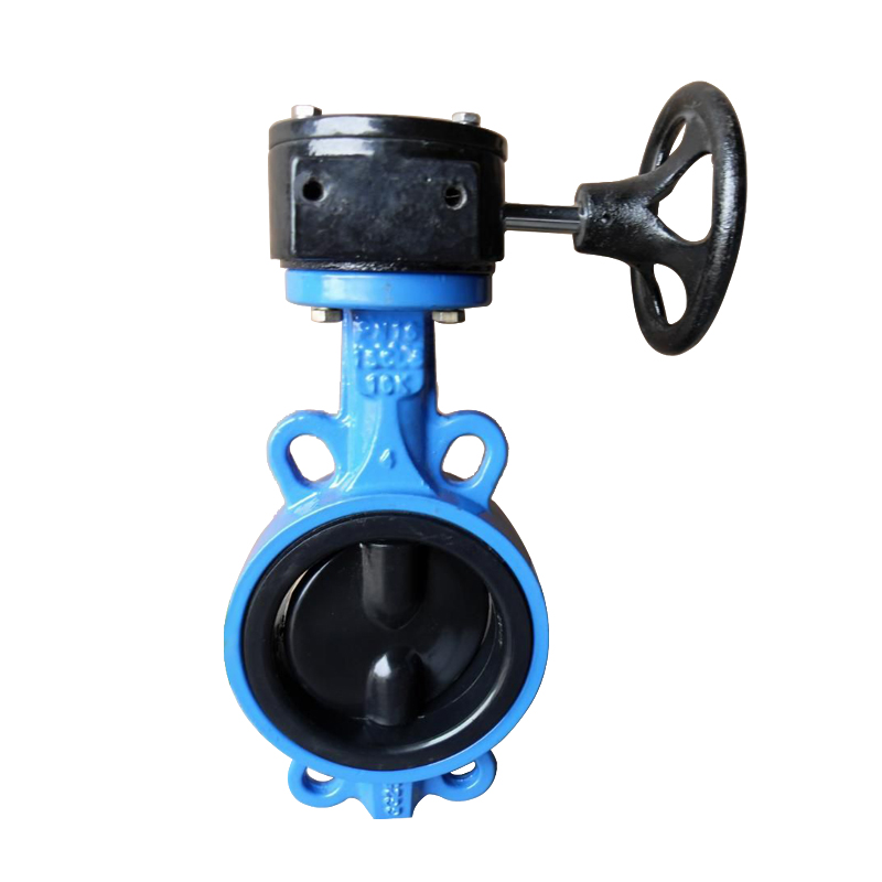 D371J-16 蝸輪對夾全襯膠蝶閥-- 上海石特閥門集團有限公司