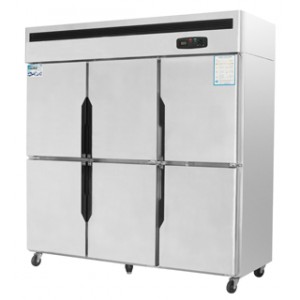 銀都冰箱六門雙溫全鋼全銅冷凍冰柜