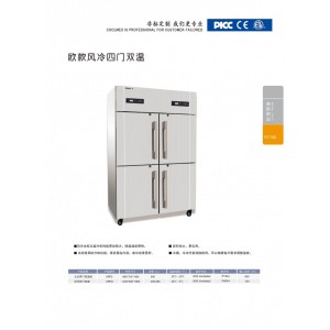 冰立方冷柜歐款風冷四門冰箱