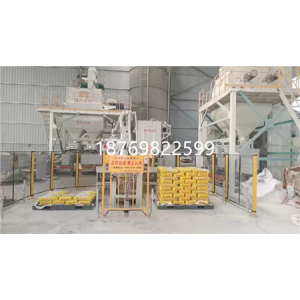 粉料智能包裝碼垛線使用率越來越高的