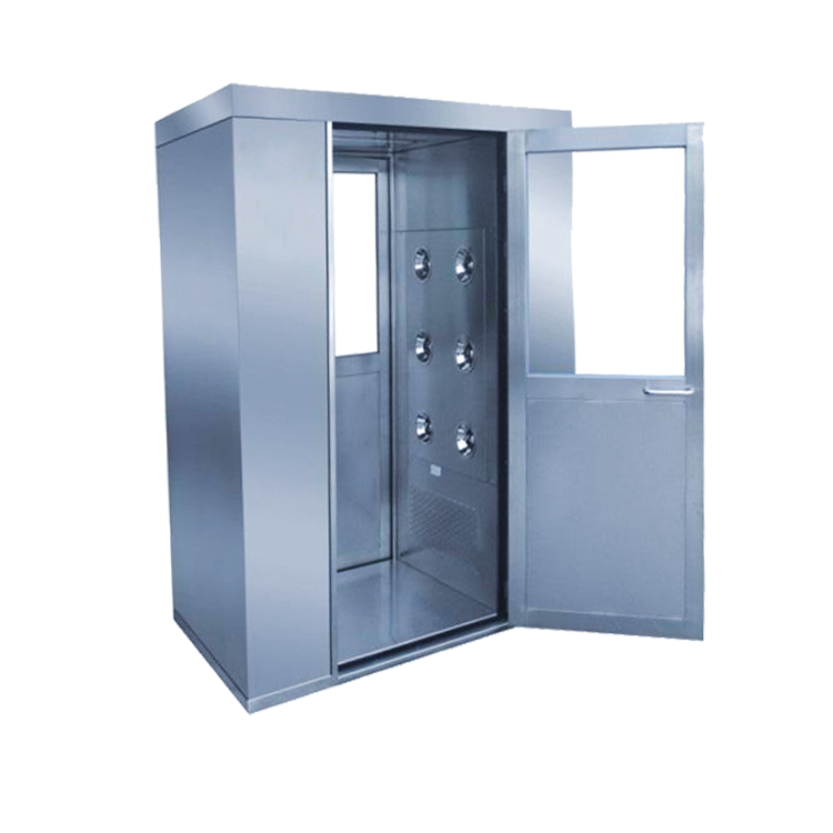 山東煙臺不銹鋼風淋室 不銹鋼風淋室報價-- 山東萬集空氣凈化設備有限公司