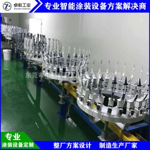 汽車門把手噴涂生產線 靜電涂裝設備
