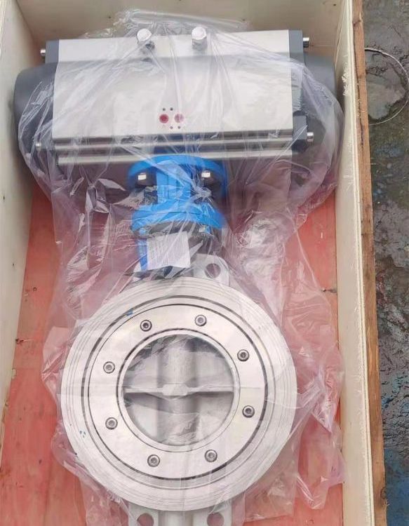 蓋米單雙作用氣動對夾式襯膠襯氟蝶閥DN250-- 德國蓋米（中國）有限公司