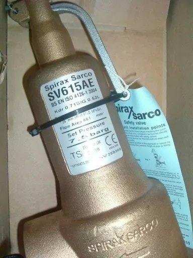 斯派莎克SV615AE青銅蒸汽安全閥，安全閥說明書-- 斯派莎克工程（中國）總公司