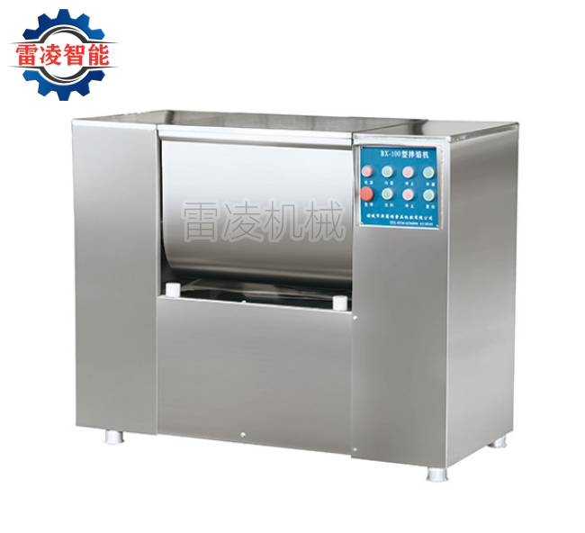 食品真空拌餡機 商用餃子餡拌餡機-- 諸城雷凌智能裝備有限公司