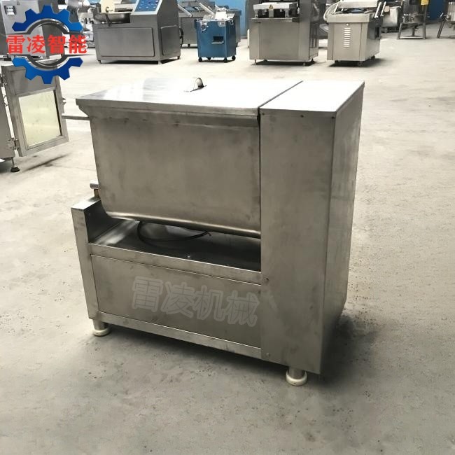 不銹鋼自動拌餡機 香腸變頻拌餡機-- 諸城雷凌智能裝備有限公司