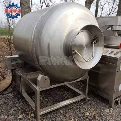 牛肉真空滾揉機 全自動真空滾揉機-- 諸城雷凌智能裝備有限公司