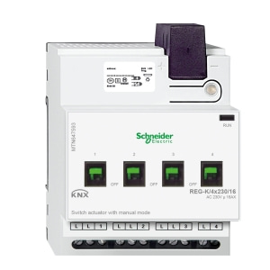 MTN647593 4路16A開關控制模塊施耐德