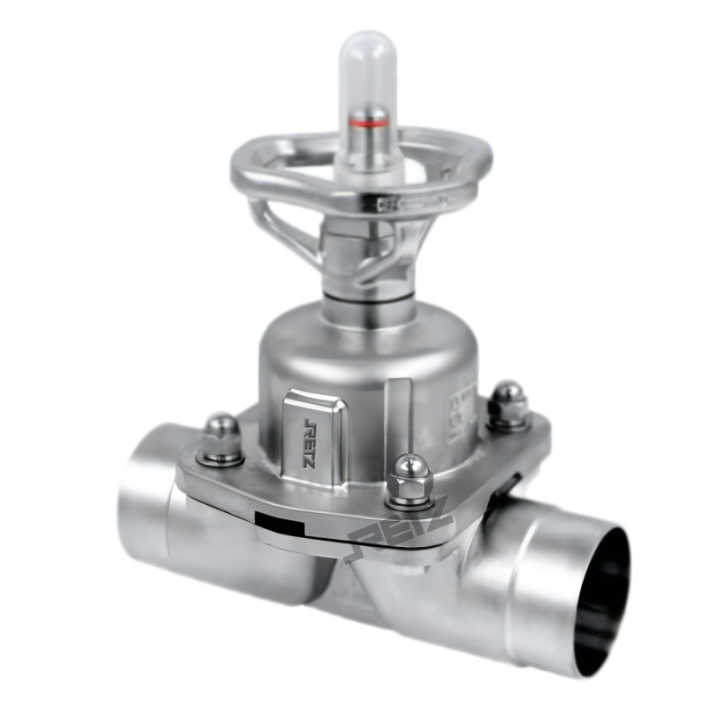 進口衛生級無菌隔膜閥 不銹鋼隔膜閥-- 富林克泵閥制造（上海）有限公司