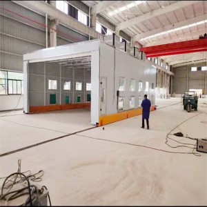 整體移動噴漆房 適應不同工件噴漆需