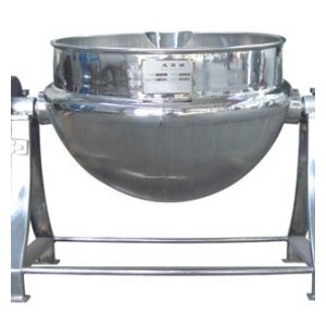 大型涼粉攪拌炒鍋 可傾式攪拌夾層鍋