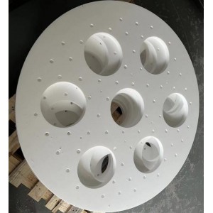 耐酸堿耐低溫特氟龍孔板四氟孔板PTFE