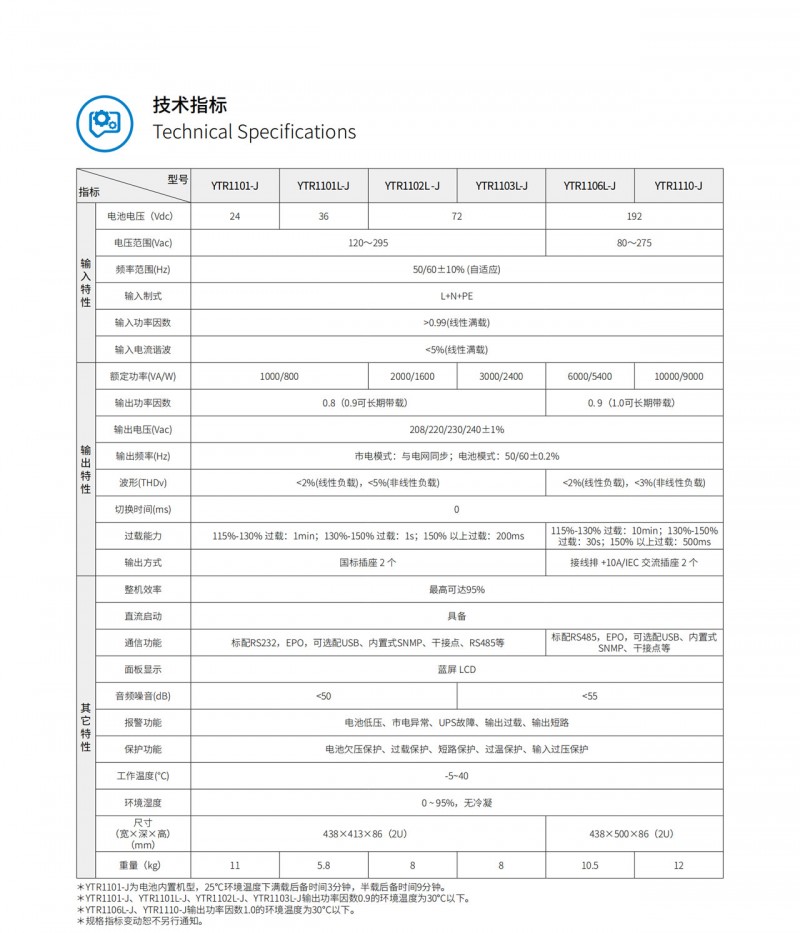 華為UPS不間斷電源2000-G-3KRTL在線式服務器-- 西安青鵬機電科技有限公司